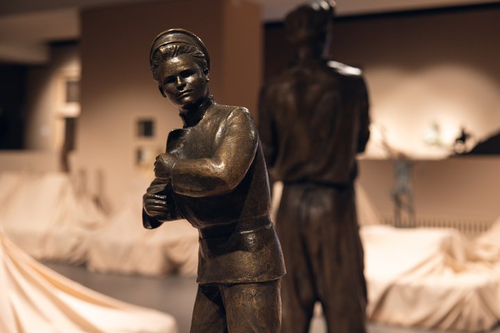 Interlinking of Forms, Russian Sculpture, 20th century, Manege Central Exhibition Hall