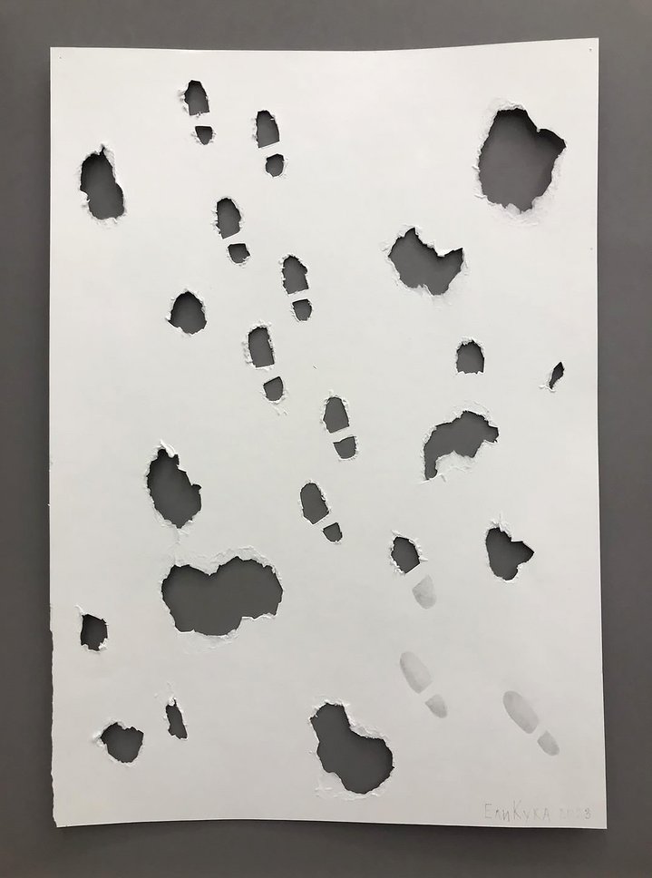 Russian Art in Paris,  Elikuka, LOSS, Galerie Stanislas Bourgain
