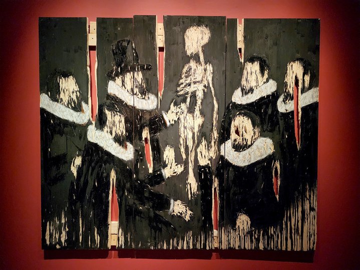 Nestor Engelke, Skulls, Jessica Gallery, Axe Sculpture