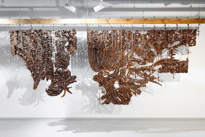 Dmitry Zhukov, Art Square Gallery, The Veil, Metal