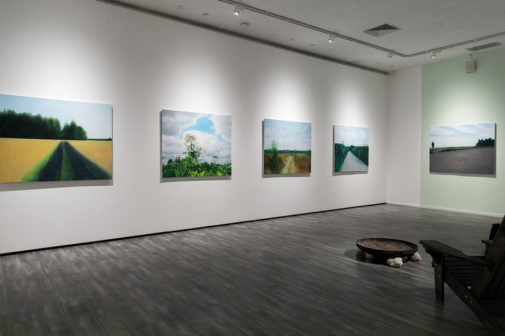 Evgenia Buravleva, Small Homeland, Moscow Museum of Modern Art, Painting