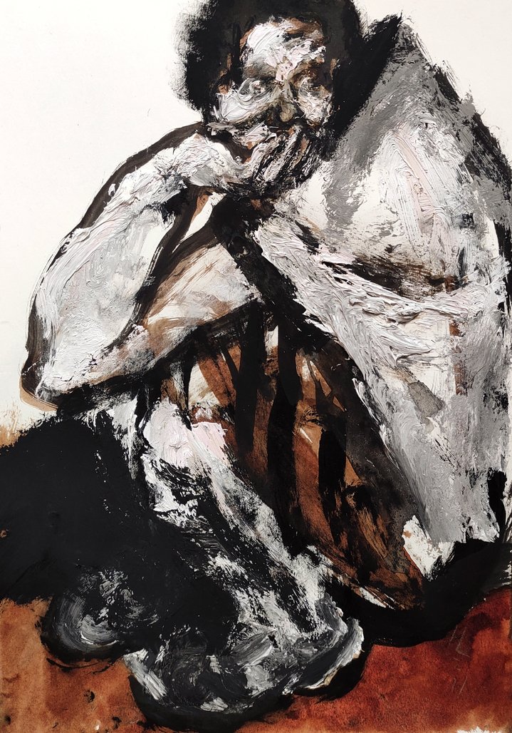 Yulia Reznikova, The Force of Gravity, Seti Gallery, Dark Water, Zverevsky Centre for Liberal Arts