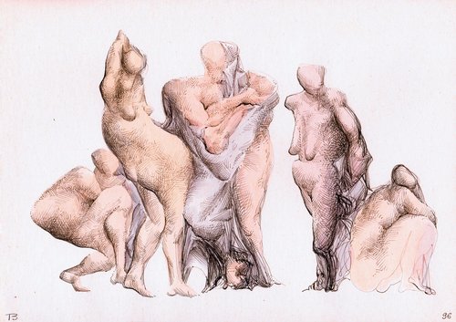 Tamara Zinovieva’s Adventures in Automatic Drawing