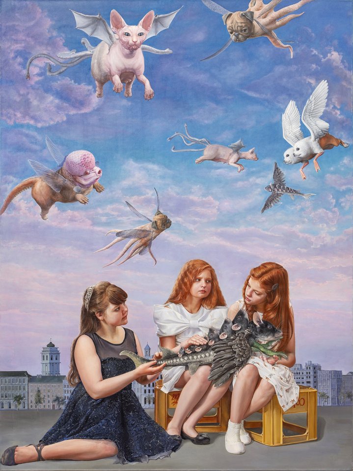 AES+F, Inverso Mundus, Sargent’s Daughters, Angelika Film Center