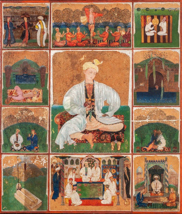 Alexander Nikolaev (Usto Mumin), The story of the young man Garnet mouth, The State Museum of Oriental Art, House of Russian Emigre Community named after Alexander Solzhenitsyn