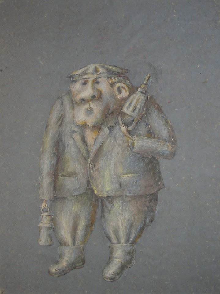 Arkady Petrov, Homo Soveticus, pop/off/art gallery, Coal Miner