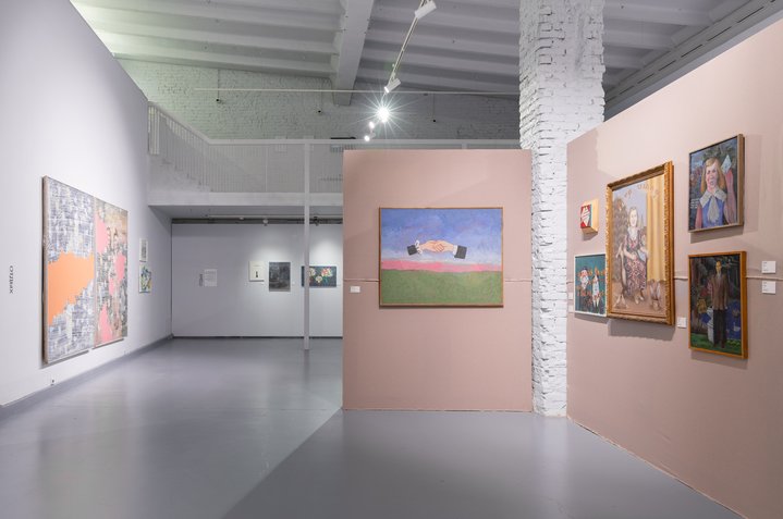 Arkady Petrov, Homo Soveticus, pop/off/art gallery, Exhibition view