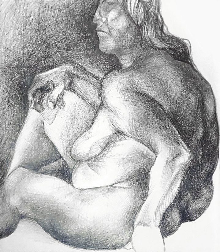 Tamara Zinovieva, Automatic Drawing, Watercolour, Graphics
