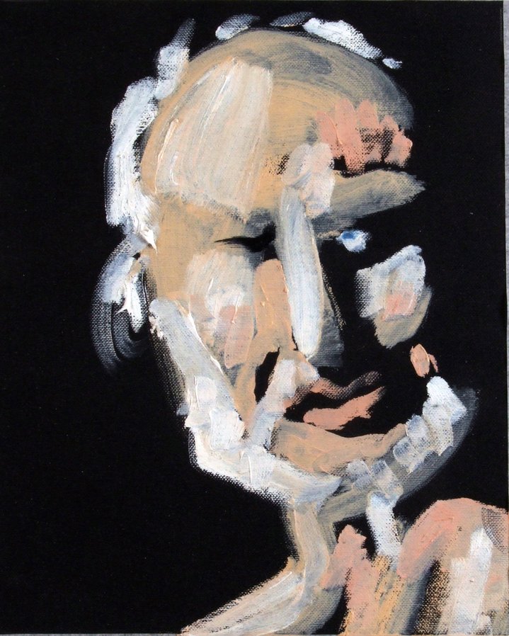 Andrei Ribakov, My Contemporaries, Portrait, Collage