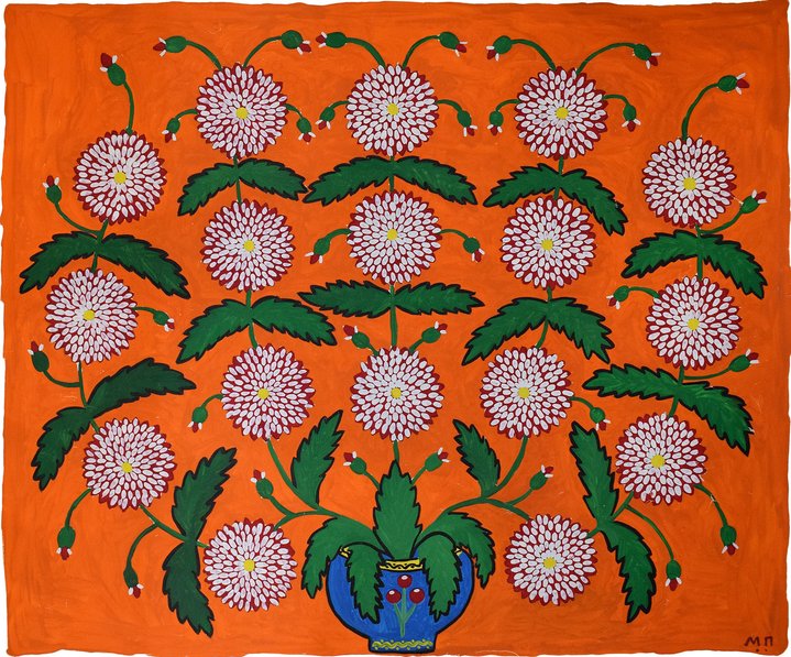 Maria Prymachenko, Ukrainian Art, Saatchi Gallery, Roses to grain growers