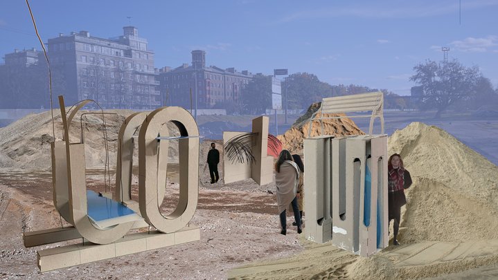 Evita Vasiļjeva, Collage, RIBOCA3, Riga International Biennial of Contemporary Art