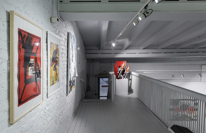 Rostislav Lebedev, Lists Are Black, Sots-Art, pop/off/art gallery