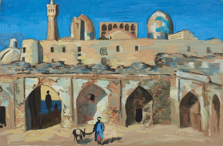 The Way to the East, Russian Artists in Central Asia, State Tretyakov Gallery, Lev Kramarenko