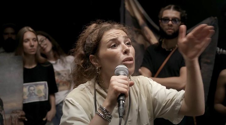 Mykola Ridnyi, The Battle Over Mazepa, Pushkin House, Video Art