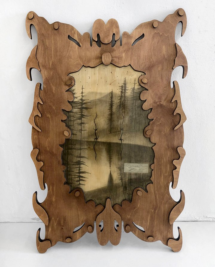 Slava Nesterov, Under the polar moon I will become as hard as the tree, lest I drown in its permeable decay, SISTEMA GALLERY, Contemporary Istanbul