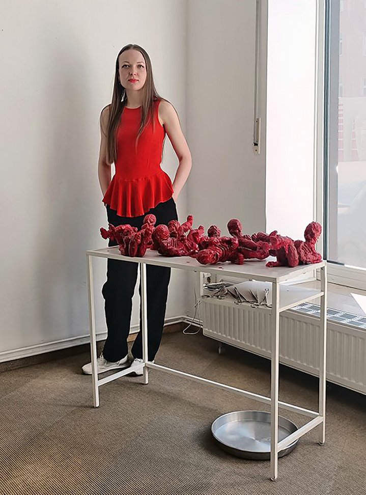 Katya Tishkevich, o. T., Heartbeat, Gallery Wolf & Galentz