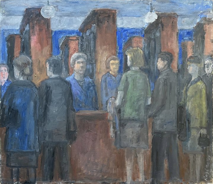 Mikhail Roginsky, Mikhail Roginsky’s Coat, Moscow, Gorky st., Vellum Gallery, pop/off/art gallery