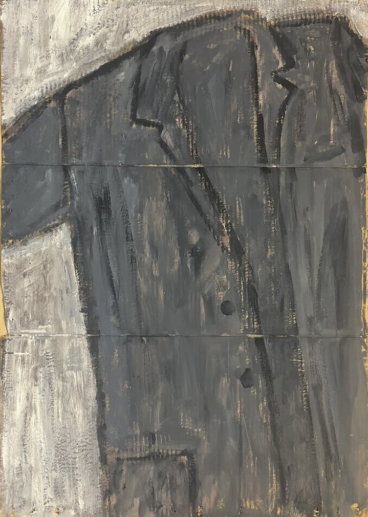 Mikhail Roginsky, Mikhail Roginsky’s Coat, Moscow, Gorky st., Vellum Gallery, pop/off/art gallery