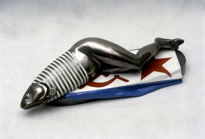 Orlov Boris, From Magritte, Bronze, Metal