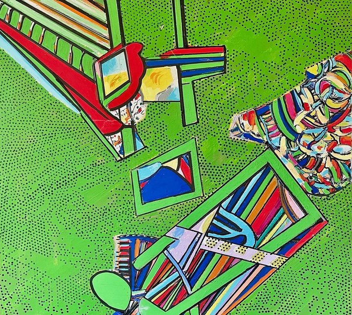 Bella Levikova, Distances Marked by Strength, Sistema Gallery, Abstract Art