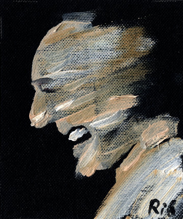 Andrei Ribakov, Pocket Portraits, Portrait, Collage