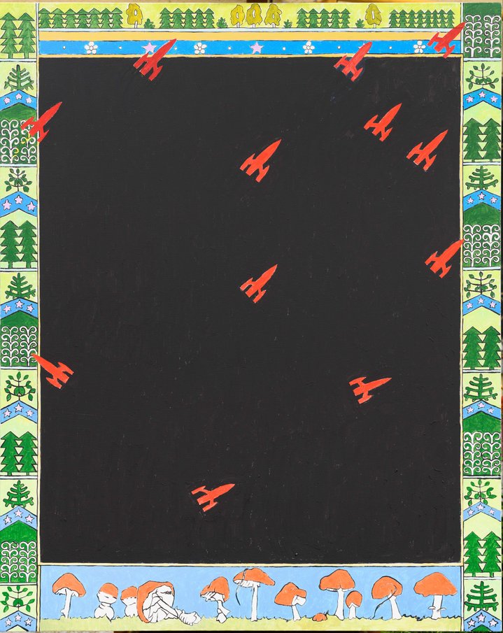 Rostislav Lebedev, Lists Are Black, Sots-Art, pop/off/art gallery
