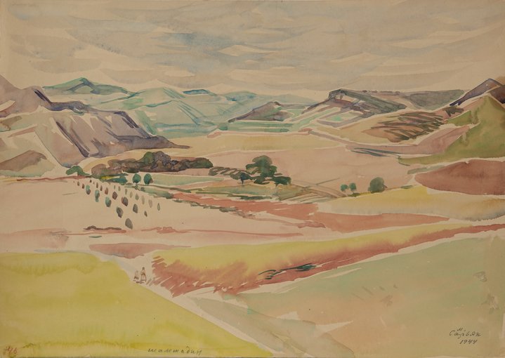 Topographies of Dissent: Armenian Art from the Dodge Collection, Nancy and Norton Dodge, Zimmerli Art Museum, Martiros Saryan
