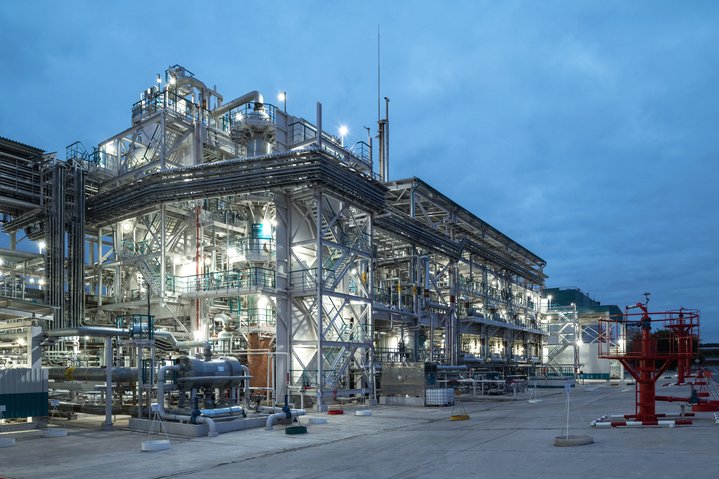 Sibur-Himprom, Factory Night, Public art, Factory