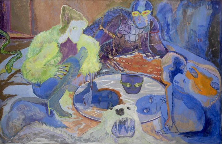 Russian Art in Paris, Victoria Kosheleva, New God Was Born, POUSH