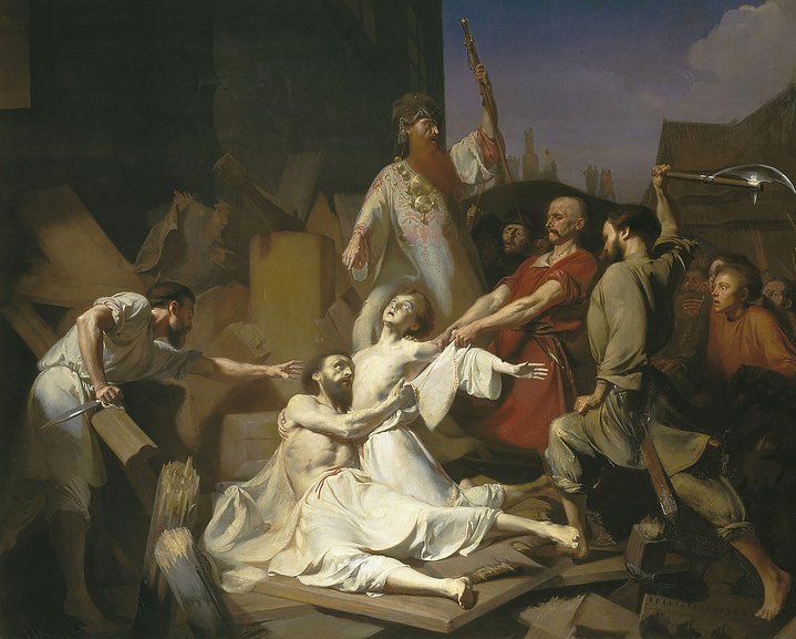 Queer Art, Pavel Sorokin, The First Christian Martyrs, The State Tretyakov Gallery