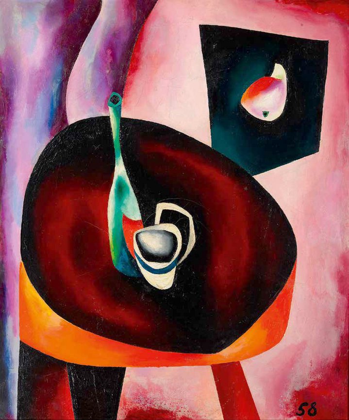 Oleg Tselkov, Two Still Lifes, Parallel Universes, Natalia Opaleva