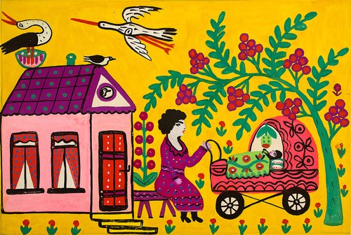 Works by Ukrainian Self-Taught Artist Maria Prymachenko on View in London