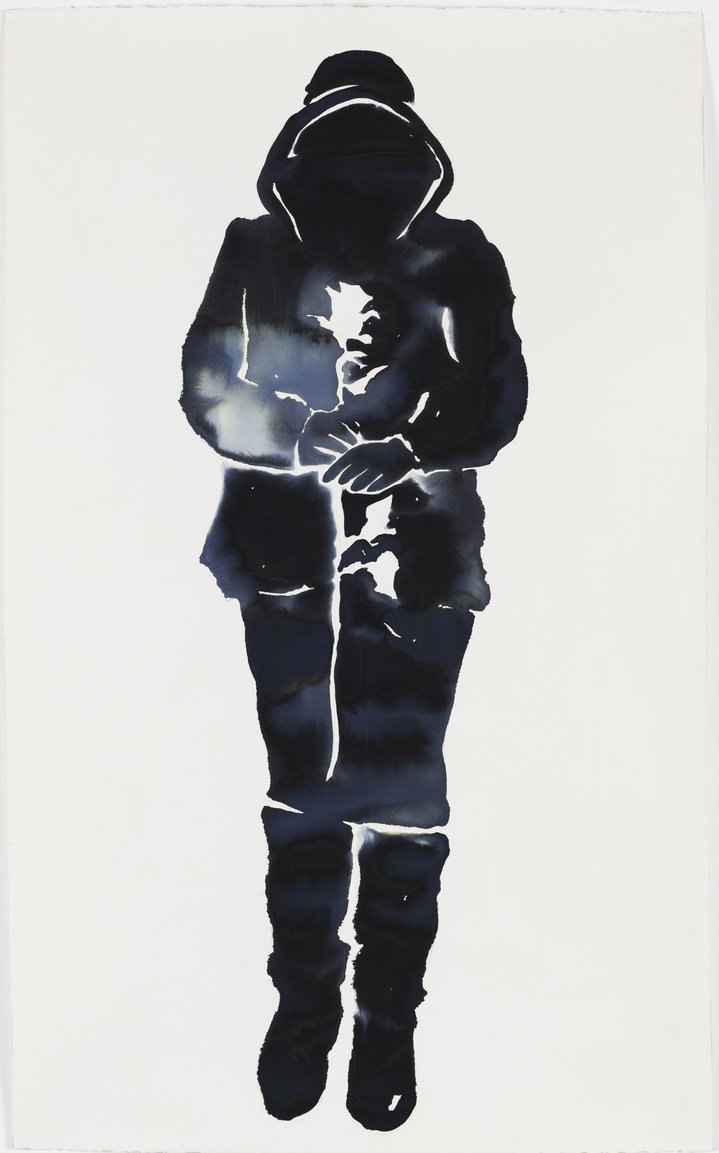 Muromtseva Katya, Pushkin House, Women in Black Against the War, Watercolor on paper