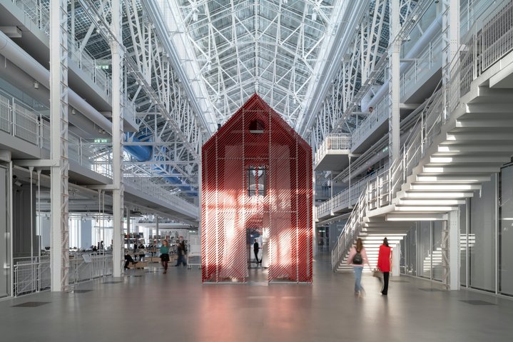 Alexander Konstantinov, House of Air and Lines, GES-2 House of Culture, From Line to Architecture, State Tretyakov Gallery