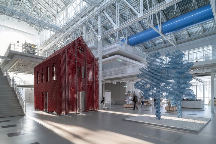 Alexander Konstantinov, House of Air and Lines, GES-2 House of Culture, From Line to Architecture, State Tretyakov Gallery