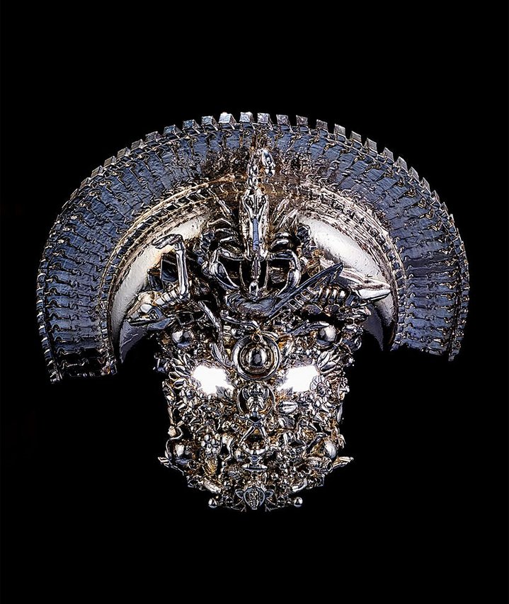 Dimitri Shabalin, Vladey, Mask, Recycle art