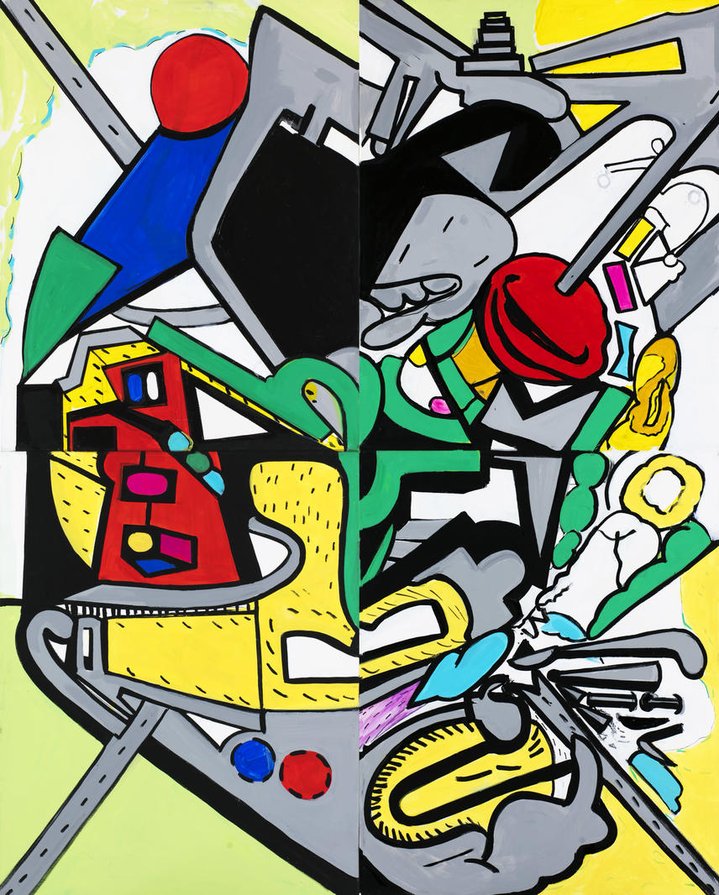 Bella Levikova, Distances Marked by Strength, Sistema Gallery, Abstract Art