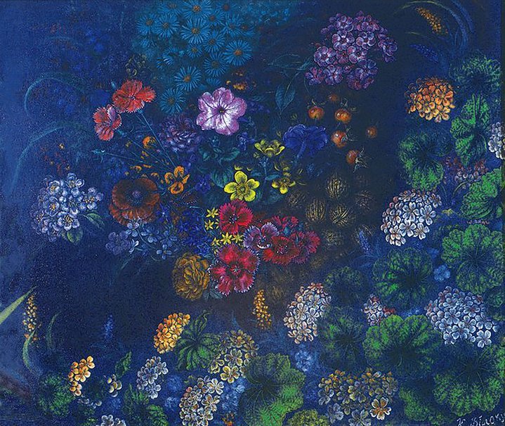 Kateryna Bilokur,  Flowers and Nuts, Kaleidoscope of (Hi)stories, Ukrainian Art