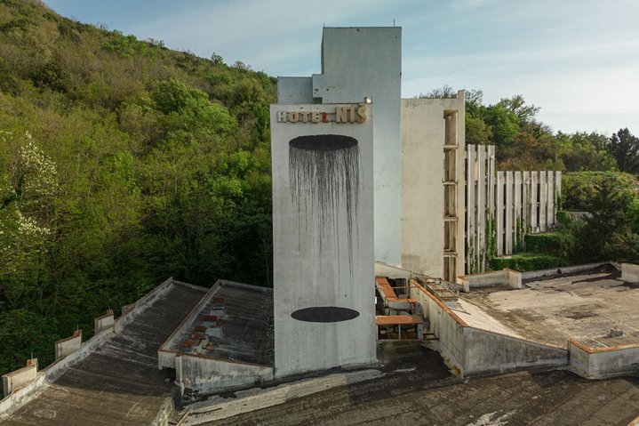 Street Art, Montenegro, Slava PTRK, Black series