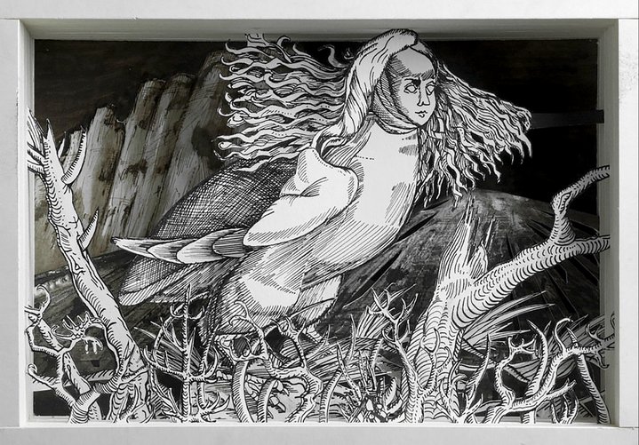 Valery Grikovsky, A Superfluous Detail, The Harpy, NAMEGALLERY