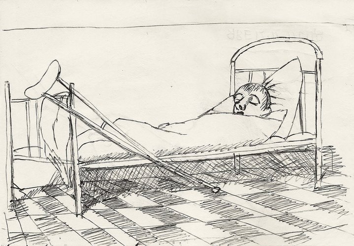 Vladimir Yashke, Drawings from a Dead House, Matiss Club Gallery, Graphic