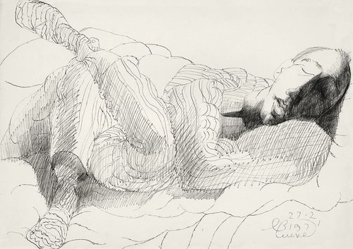 Vladimir Yashke’s Drawings from a Psychiatric Ward