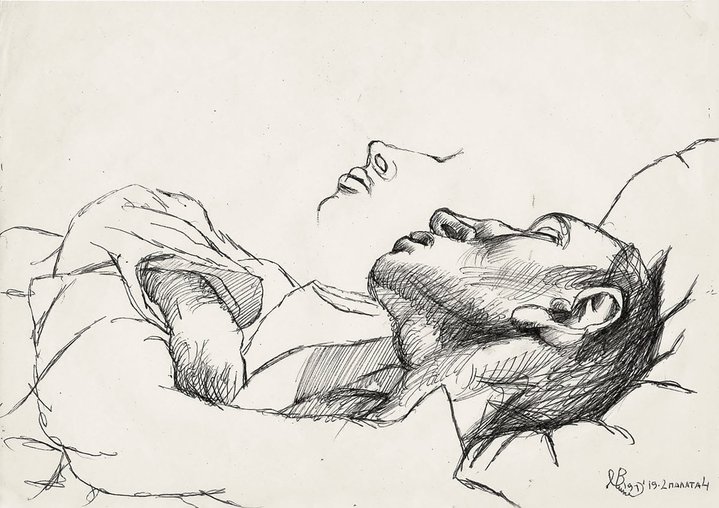 Vladimir Yashke, Drawings from a Dead House, Matiss Club Gallery, Graphic