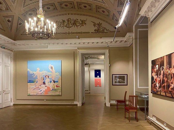 Timur Novikov, Novikov’s Wedge, The New Academy of Fine Arts, State Russian Museum