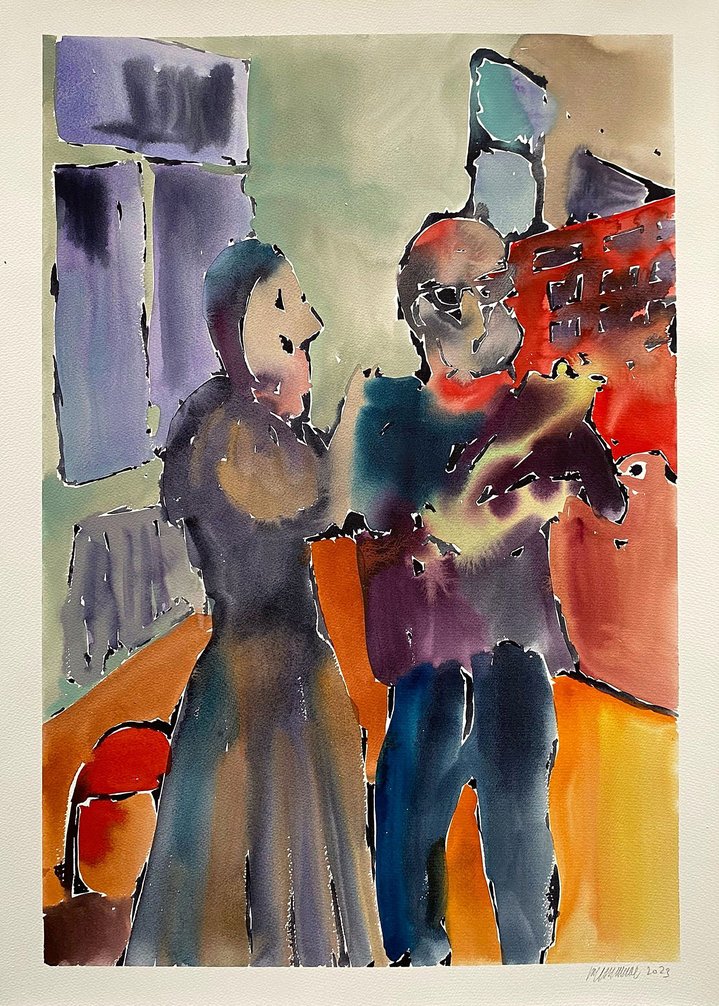Pyotr Kiryusha, Untitled, MYTH Gallery, Graphics