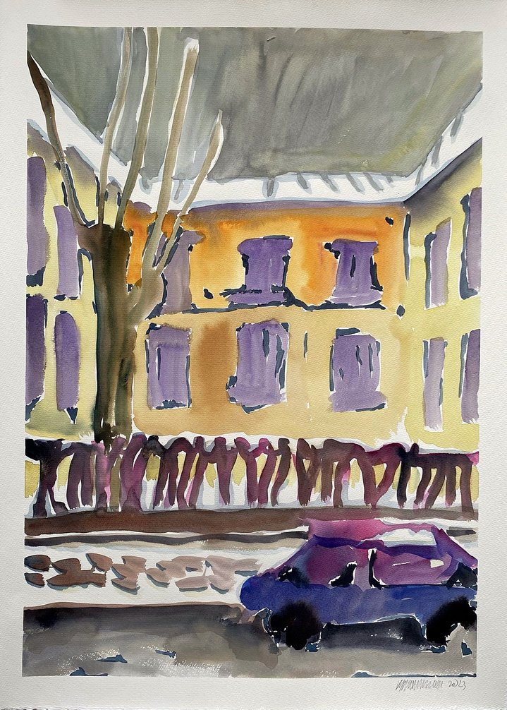 Pyotr Kiryusha, Untitled, MYTH Gallery, Graphics