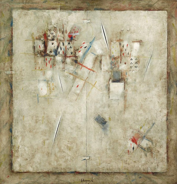 Vladimir Nemukhin, Abstraction Games, State Tretyakov Gallery, Nonconformism
