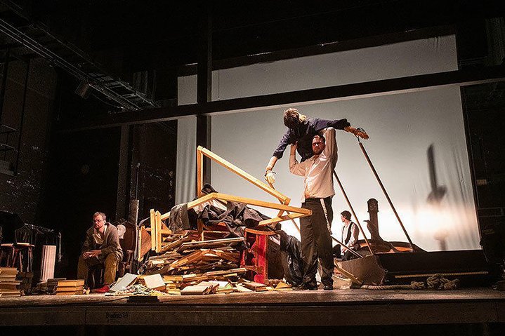 Gogol, The Portrait, Yuri Butusov, Mikhail Chekhov Riga Russian Theatre