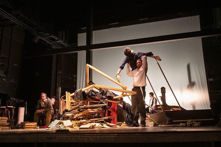 Gogol, The Portrait, Yuri Butusov, Mikhail Chekhov Riga Russian Theatre