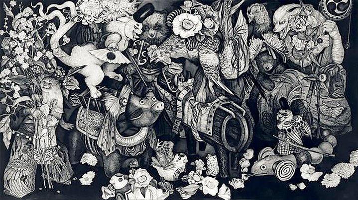Maiko Kitagawa, Général Tanuki, Galerie Taménaga, Asia Now art fair